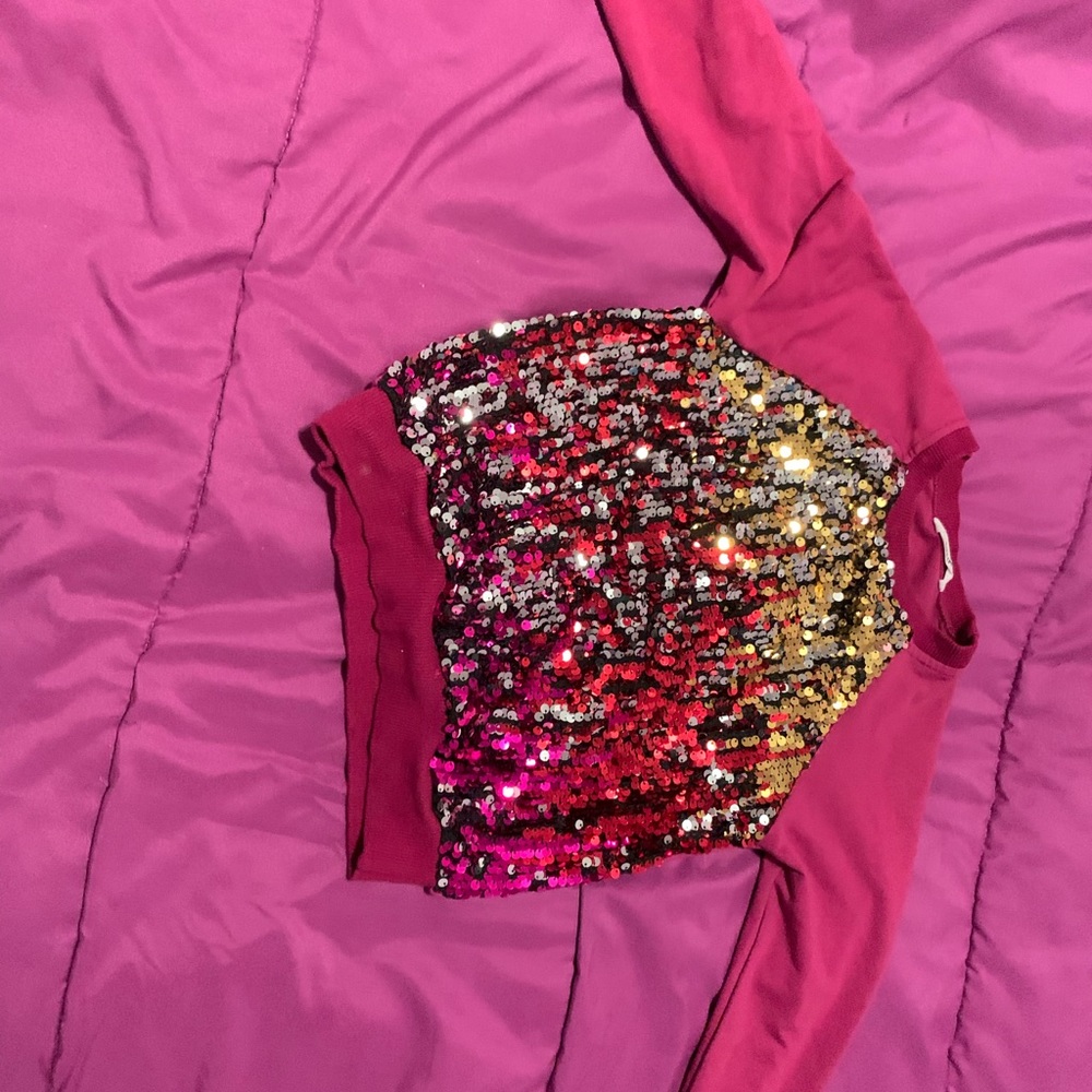 Sequin sweatshirt